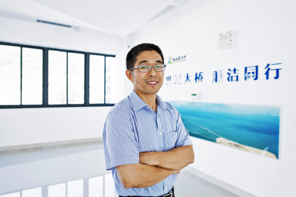 Vanhempi insinööri Fang Lei on ylpeä innovaatioista, joita tunnelirakennuksen aikana on tehty.